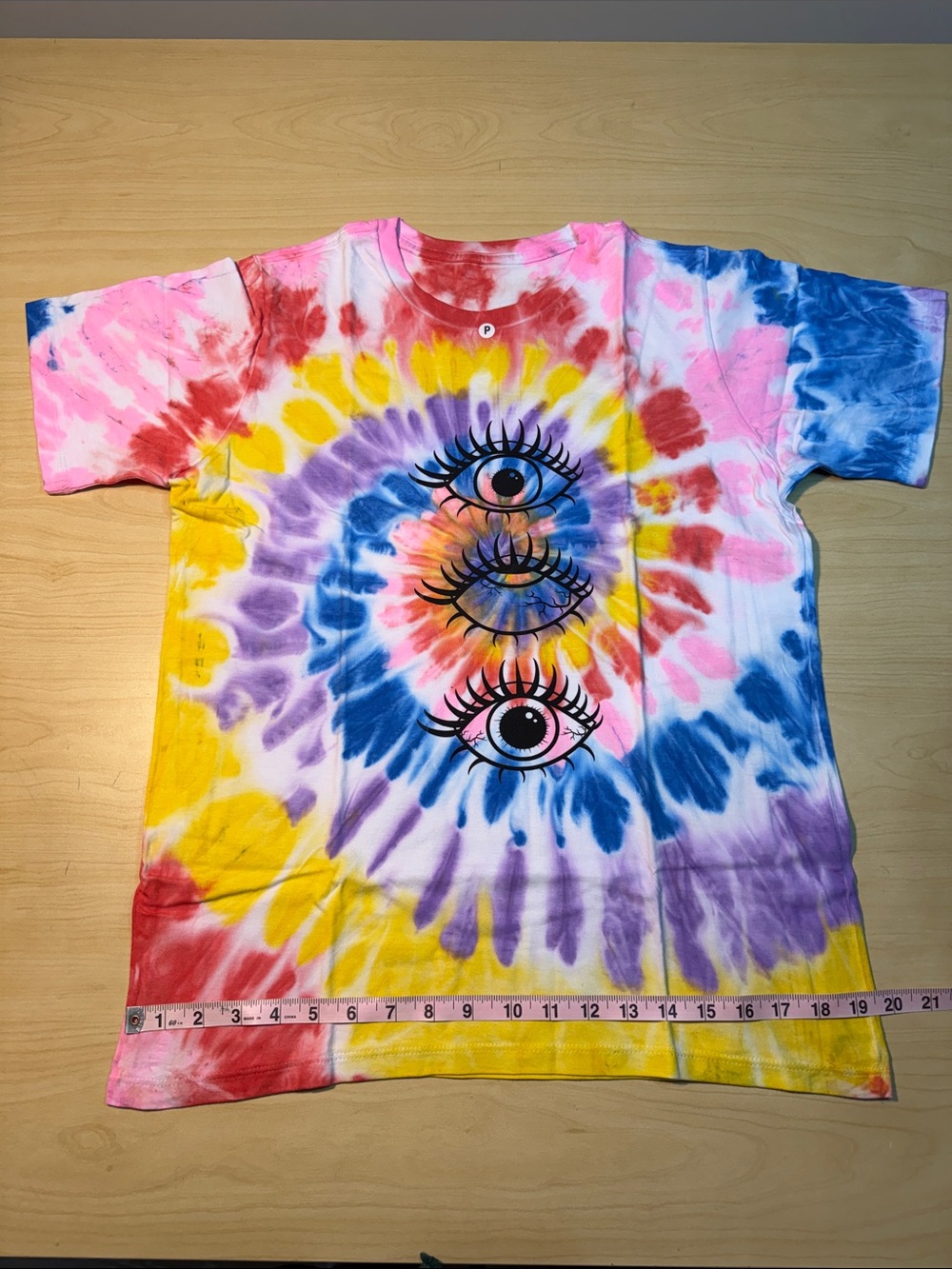 Eye tie-dye Gender Neutral T-Shirt